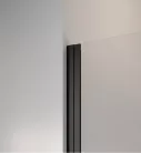 Zuhanykabin, Radaway Nes Black KDD I Frame szögletes fekete zuhanykabin 90x100 átlátszó