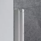 Zuhanykabin, Radaway Nes KDD II szögletes zuhanykabin 80x100 átlátszó