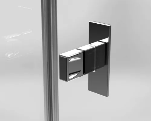 Zuhanykabin, Radaway Nes KDJ I szögletes zuhanykabin 90x75 átlátszó balos