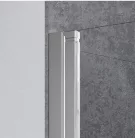 Zuhanykabin, Radaway Nes KDS II szögletes zuhanykabin 120x75 átlátszó jobbos