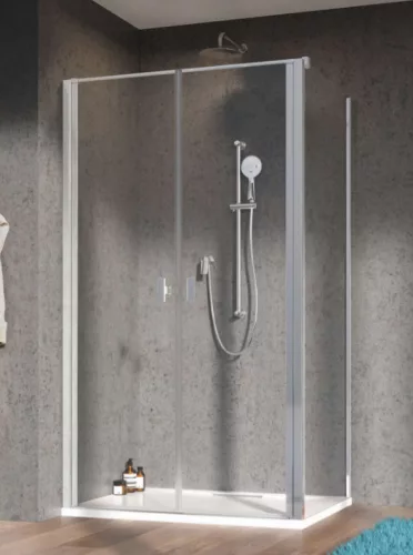 Zuhanykabin, Radaway Nes DWD+S szögletes zuhanykabin 120x80 átlátszó