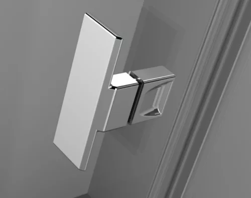 Zuhanykabin, Radaway Nes PTJ szögletes zuhanykabin 80x80 átlátszó jobbos