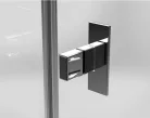 Zuhanykabin, Radaway Nes PTJ szögletes zuhanykabin 90x90 átlátszó jobbos