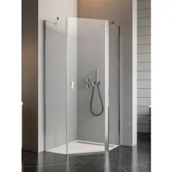   Zuhanykabin, Radaway Nes PTJ 90×80J átlátszó, jobbos, ajtó a hosszabb oldalon