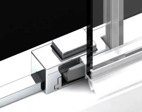 Zuhanykabin, Radaway Idea KDJ+S szögletes zuhanykabin 160x80 átlátszó jobbos