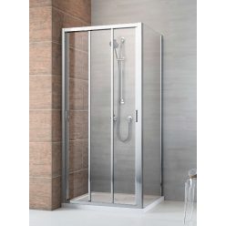Zuhanykabin, Radaway EVO DW+S zuhanykabin 75x75 átlátszó