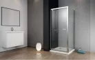 Zuhanykabin, Radaway Twist DW+S szögletes zuhanykabin 70x75 átlátszó