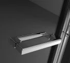Zuhanykabin, Radaway Twist DW+S szögletes zuhanykabin 80x75 átlátszó