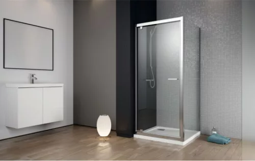 Zuhanykabin, Radaway Twist DW+S szögletes zuhanykabin 80x75 átlátszó