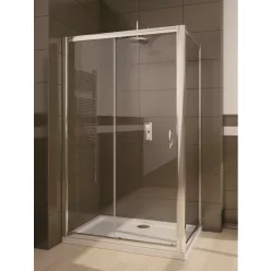   Zuhanykabin, Radaway Premium Plus DWJ+S szögletes zuhanykabin 95x80 átlátszó