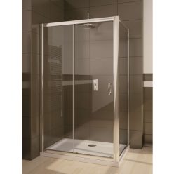   Zuhanykabin, Radaway Premium Plus DWJ+S szögletes zuhanykabin 95x100 átlátszó