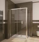 Zuhanykabin, Radaway Premium Plus DWJ+S szögletes zuhanykabin 95x100 átlátszó