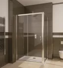 Zuhanykabin, Radaway Premium Plus DWJ+S szögletes zuhanykabin 95x100 átlátszó