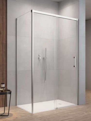 Zuhanykabin, Radaway Idea KDS szögletes zuhanykabin 120x120 átlátszó balos