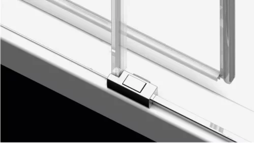 Zuhanykabin, Radaway Idea KDS szögletes zuhanykabin 140x80 átlátszó balos