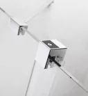 Zuhanykabin, Radaway Furo KDD szögletes zuhanykabin 80x100 átlátszó