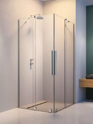 Zuhanykabin, Radaway Furo KDD szögletes zuhanykabin 80x110 átlátszó