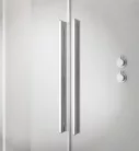Zuhanykabin, Radaway Furo KDD szögletes zuhanykabin 80x110 átlátszó