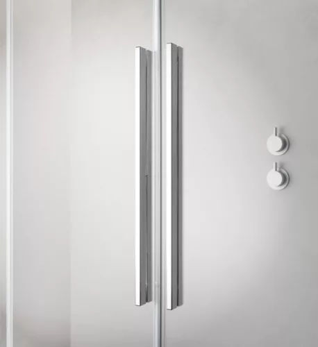 Zuhanykabin, Radaway Furo KDD szögletes zuhanykabin 120x80 átlátszó