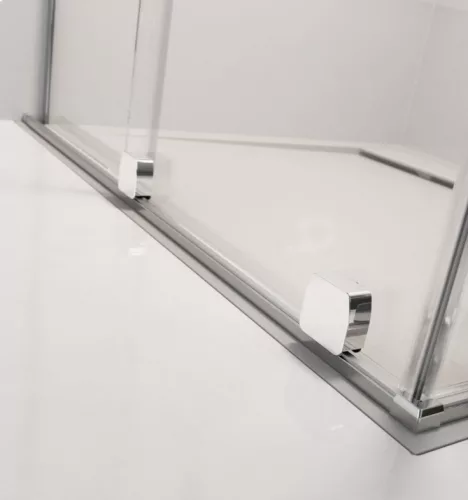 Zuhanykabin, Radaway Furo KDD szögletes zuhanykabin 120x80 átlátszó