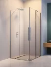 Zuhanykabin, Radaway Furo KDD szögletes zuhanykabin 120x110 átlátszó
