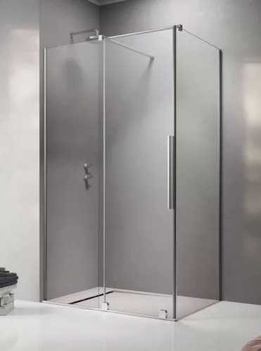 Zuhanykabin, Radaway Furo KDJ szögletes zuhanykabin 120x75 átlátszó balos