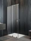 Zuhanykabin, Radaway Furo KDJ RH szögletes zuhanykabin 90x80 átlátszó balos
