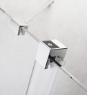 Zuhanykabin, Radaway Furo KDJ RH szögletes zuhanykabin 100x120 átlátszó balos