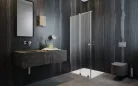 Zuhanykabin, Radaway Furo KDJ RH szögletes zuhanykabin 100x80 átlátszó jobbos