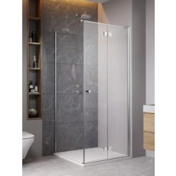   Zuhanykabin, Radaway Essenza KDJ-B szögletes zuhanykabin 90x90 átlátszó jobbos
