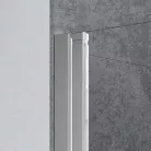 Zuhanykabin, Radaway Nes KDJ-B szögletes zuhanykabin 90x70 átlátszó balos