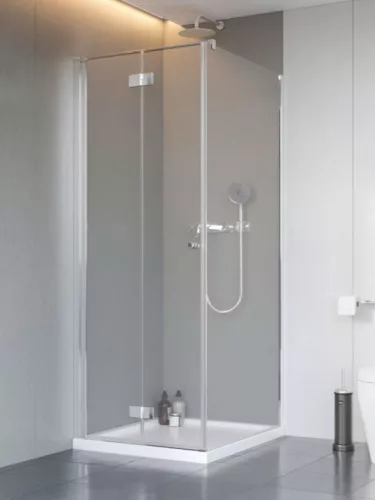 Zuhanykabin, Radaway Nes KDJ-B szögletes zuhanykabin 90x80 átlátszó jobbos