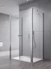 Zuhanykabin, Radaway Eos DWD+2S II szögletes zuhanykabin 100x70 átlátszó