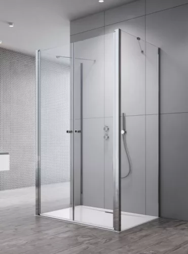 Zuhanykabin, Radaway Eos DWD+2S II szögletes zuhanykabin 120x70 átlátszó