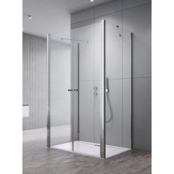   Zuhanykabin, Radaway Eos DWD+2S II szögletes zuhanykabin 120x80 átlátszó