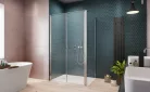 Zuhanykabin, Radaway Eos DWD+S II szögletes zuhanykabin 90x80 átlátszó