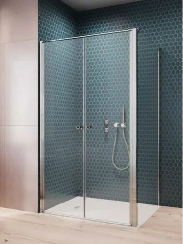 Zuhanykabin, Radaway Eos DWD+S II szögletes zuhanykabin 120x100 átlátszó