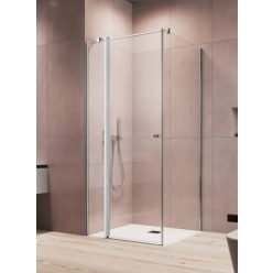   Zuhanykabin, Radaway Eos KDJ II szögletes zuhanykabin 80x90 átlátszó balos