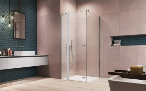 Zuhanykabin, Radaway Eos KDJ II szögletes zuhanykabin 100x70 átlátszó balos