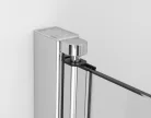 Zuhanykabin, Radaway Eos KDJ II szögletes zuhanykabin 110x90 átlátszó balos