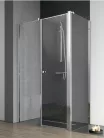 Zuhanykabin, Radaway Eos KDS II szögletes zuhanykabin 110x80 átlátszó jobbos
