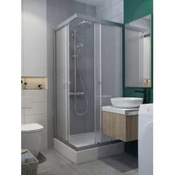   Zuhanykabin, Radaway Projecta C szögletes zuhanykabin 90x90 átlátszó