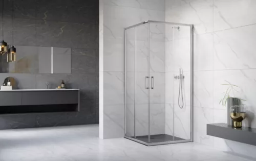 Zuhanykabin, Radaway Premium Pro KDD szögletes zuhanykabin 80x100 átlátszó