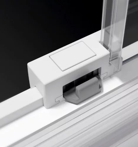 Zuhanykabin, Radaway Idea White KDD szögletes fehér zuhanykabin 70x75 átlátszó