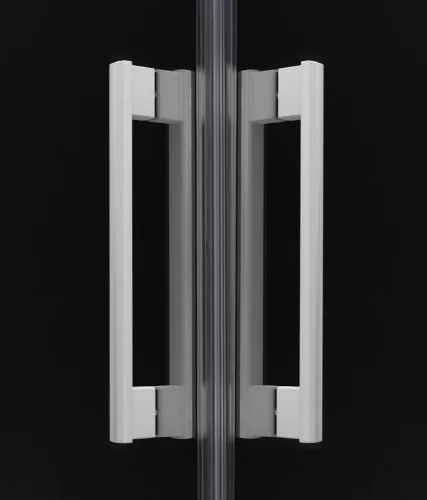 Zuhanykabin, Radaway Idea White KDD szögletes fehér zuhanykabin 75x120 átlátszó