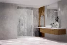 Zuhanykabin, Radaway Idea White KDJ szögletes fehér zuhanykabin 100x100 átlátszó balos
