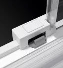 Zuhanykabin, Radaway Idea White KDJ szögletes fehér zuhanykabin 110x80 átlátszó jobbos