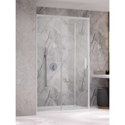   Zuhanykabin, Radaway Idea White KDJ szögletes fehér zuhanykabin 160x100 átlátszó balos