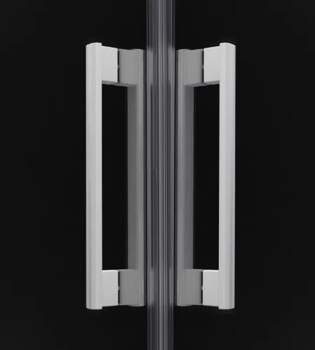 Zuhanykabin, Radaway Idea White KDJ szögletes fehér zuhanykabin 160x75 átlátszó jobbos