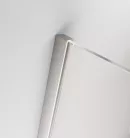 Zuhanykabin, Radaway Furo Brushed Nickel KDJ szögletes zuhanykabin 120x70 átlátszó balos
